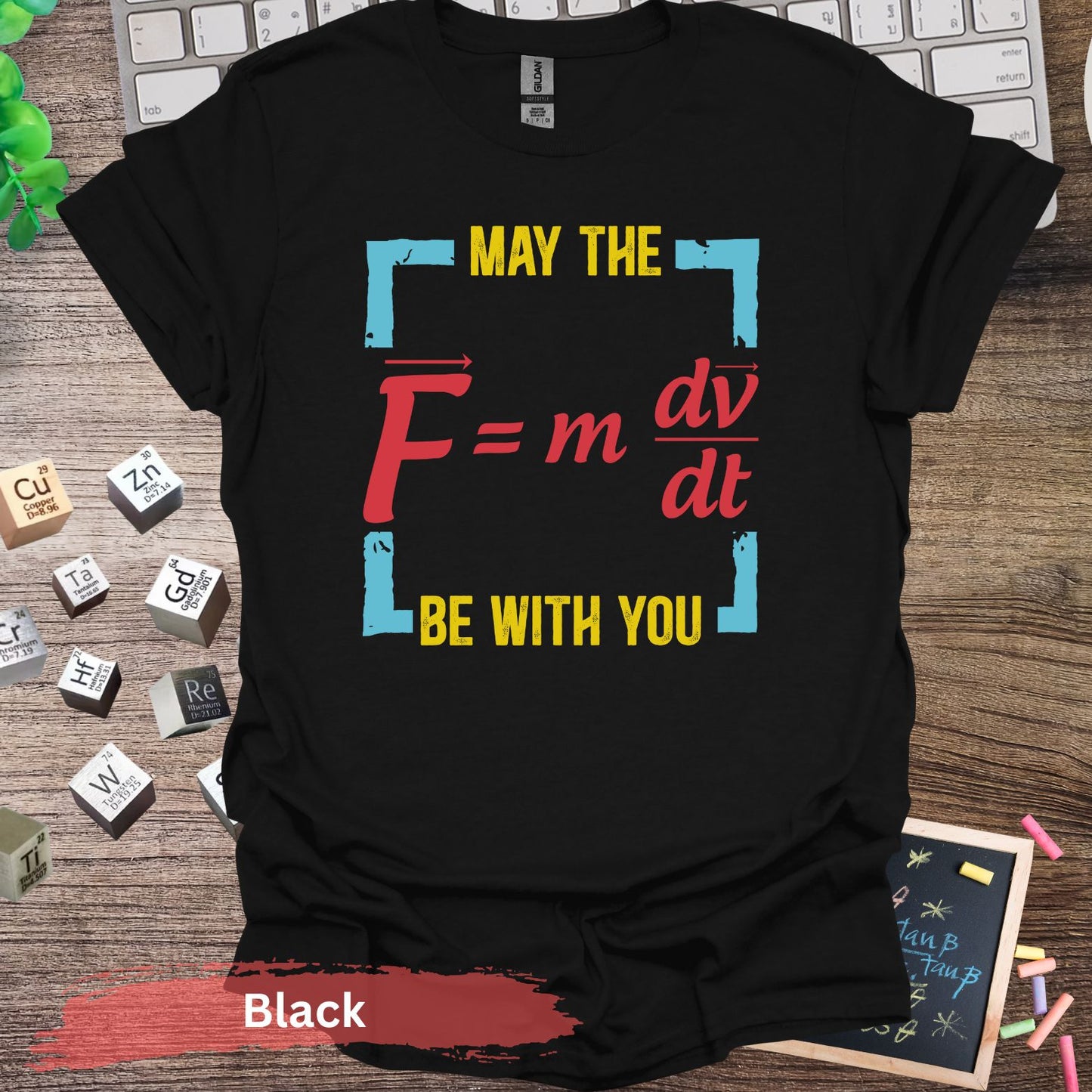 May the Force Be With You T-shirt - Black / S - Physical Item