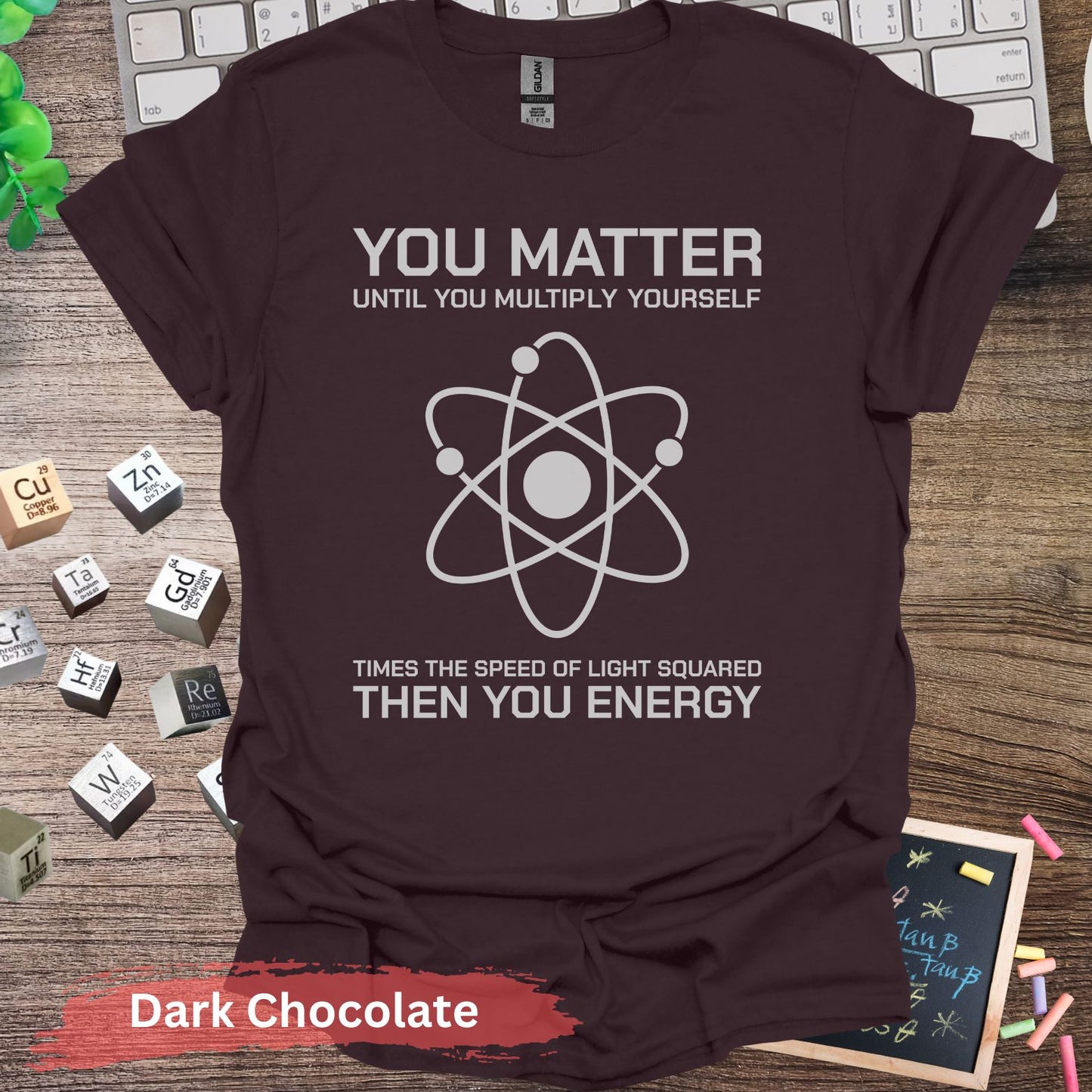 Do You Matter T-Shirt - Dark Chocolate / S - Physical Item