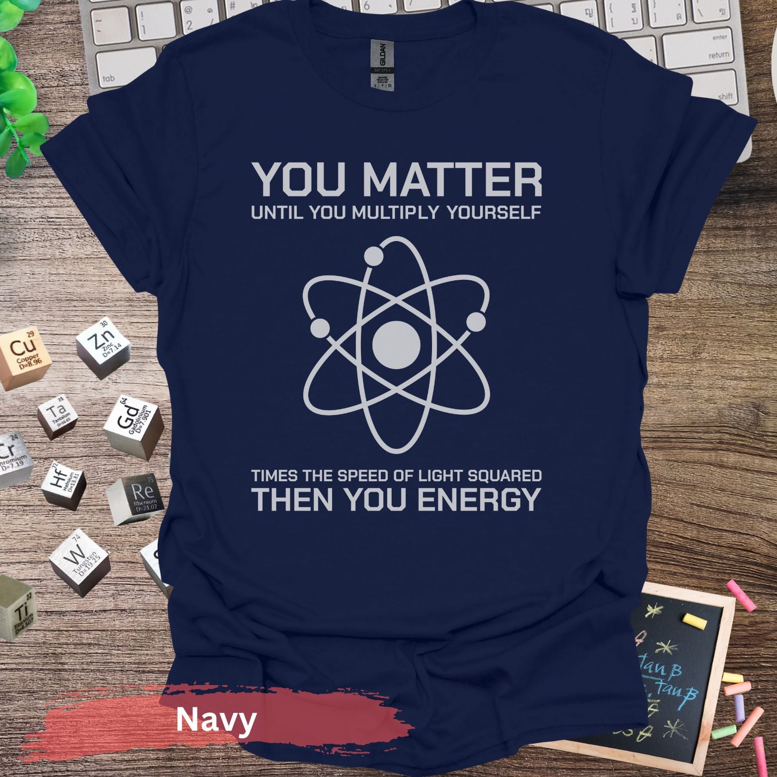 Do You Matter T-Shirt - Navy / S - Physical Item