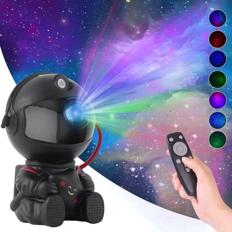 Astronaut Galaxy Star Projector Holding