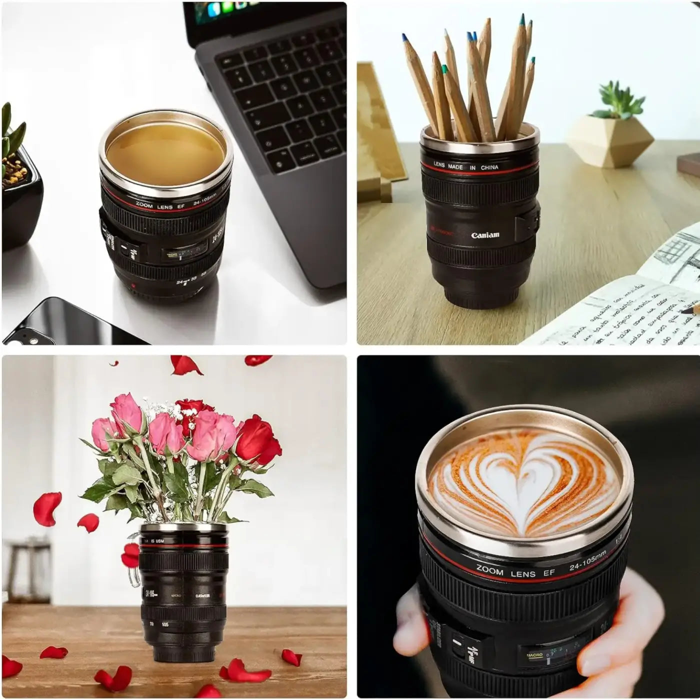 Camera Lens Coffee and Tea Mug