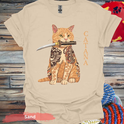 Catana T-Shirt - S / Sand - Physical Item