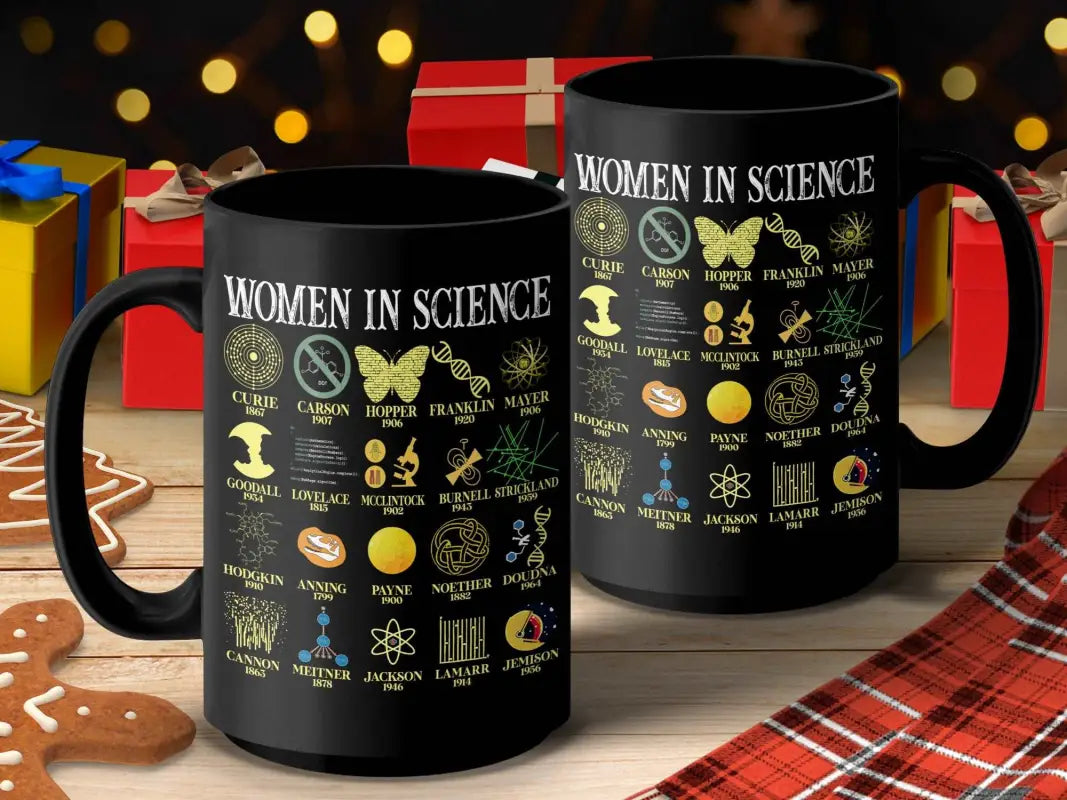 Celebrating Women Pioneers in Science Coffee Tea Mug - Physical Item