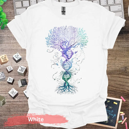 DNA The Roots of Life T-shirt - S / White - Physical Item