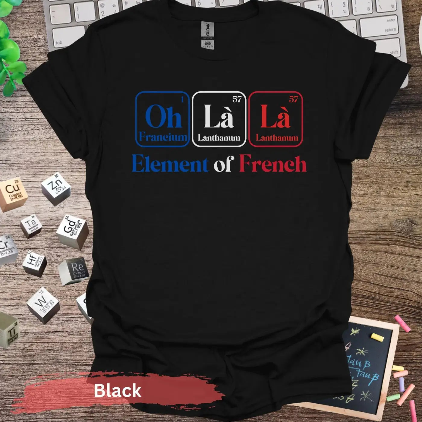 Element of French T-shirt - S / Black - Physical Item