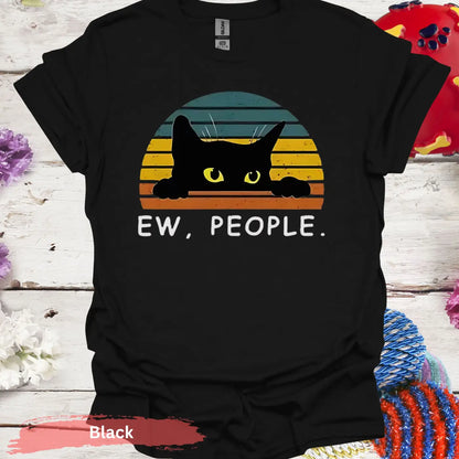 Ew People Graphic T-shirt - S / Black - Physical Item