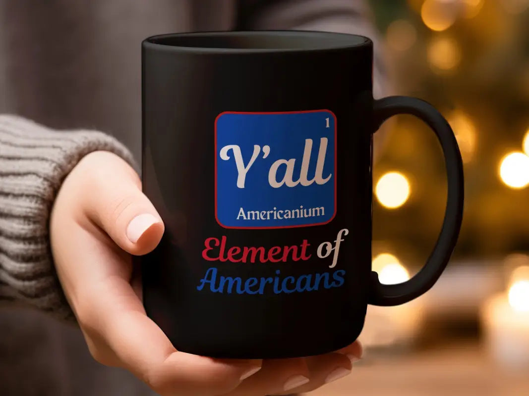 Y’all Element of Americans Mug - Physical Item