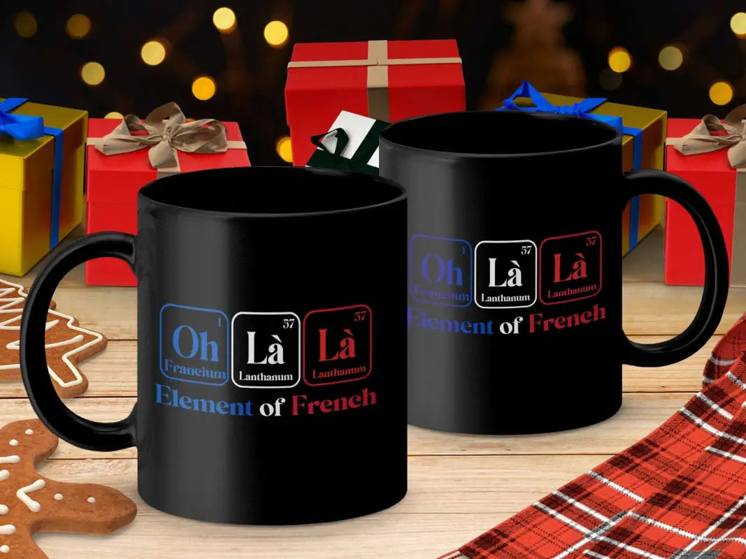 Funny Oh La Element French Mug - Physical Item