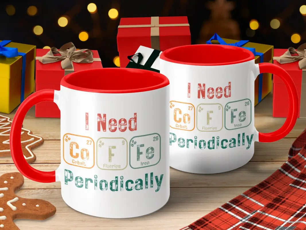 I Need CoFe Periodically Chemistry Elements Mug - Physical Item