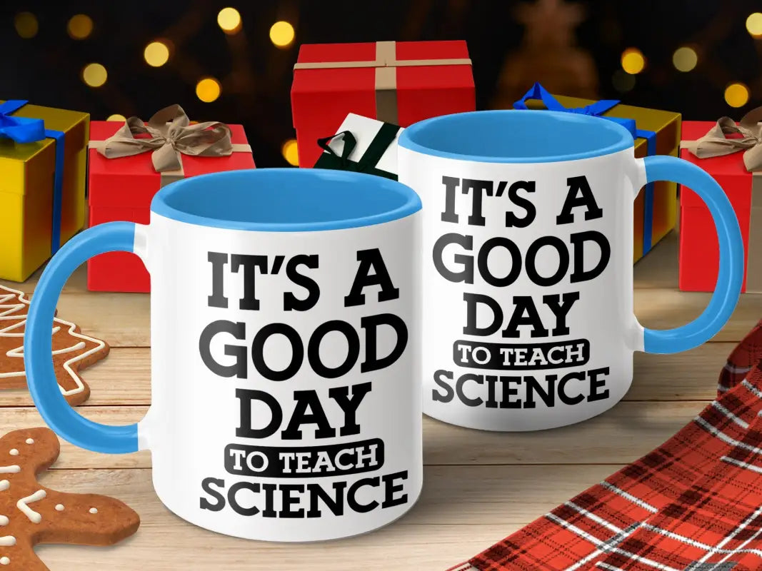 It’s A Good Day To Teach Science Mug - Accent mug 11oz / Pink - Physical Item