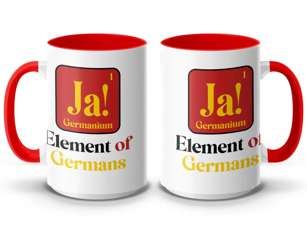 Ja! Germanium Element of Germans Mug - Physical Item