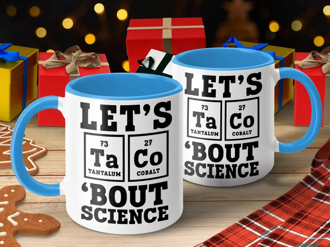 Let’s Taco Bout Science Funny Chemistry Mug - Physical Item