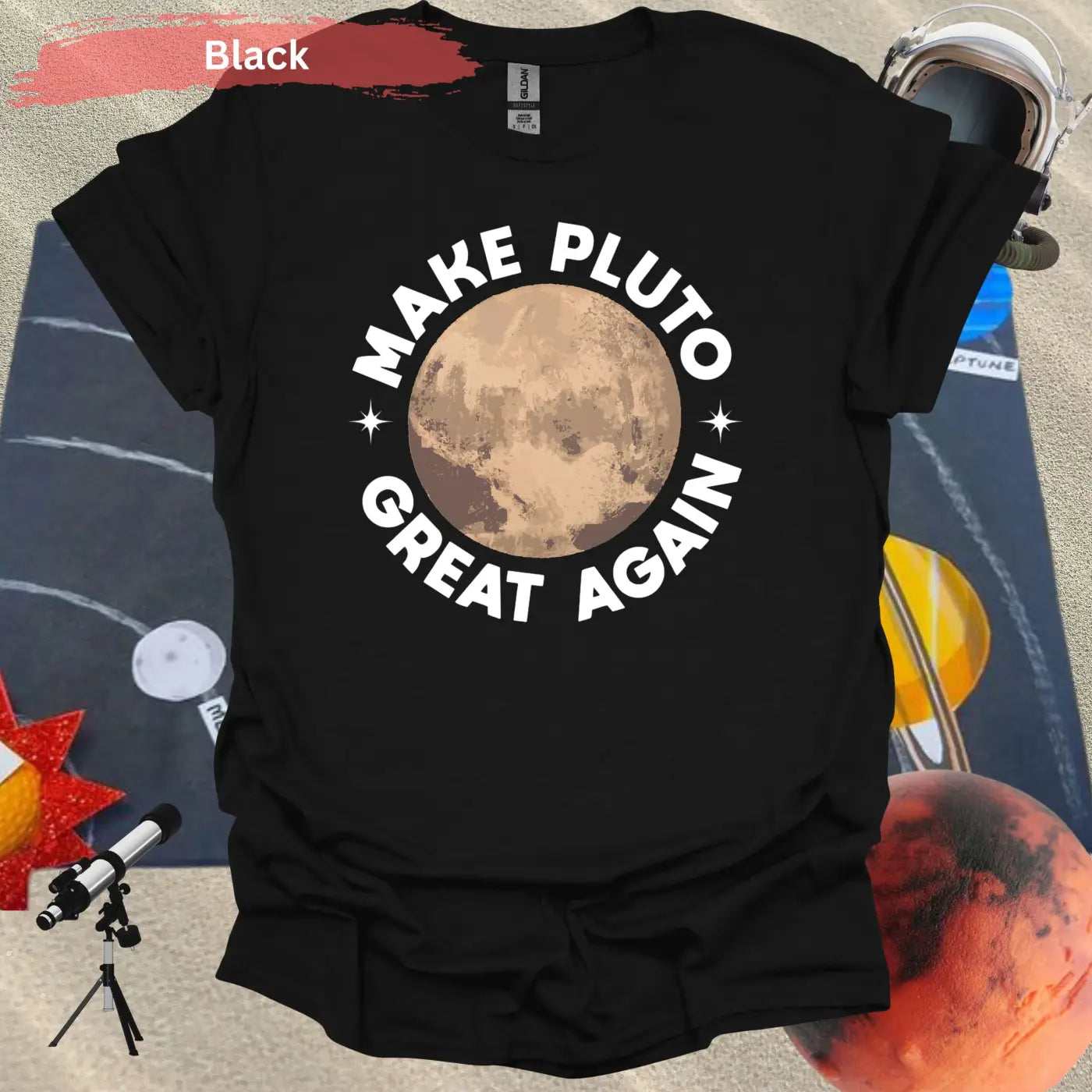 Make Pluto Great Again T-shirt - Physical Item