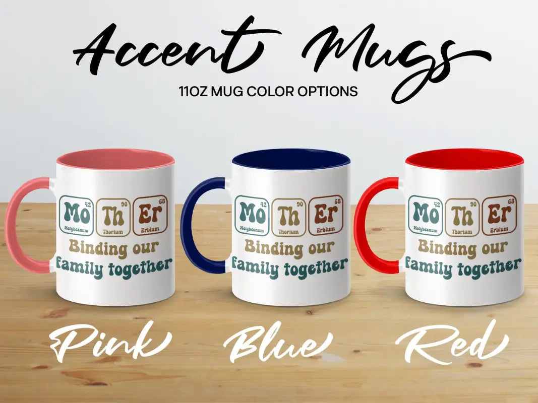 Mother Binding Our Family Together Periodic Table Mug - Physical Item