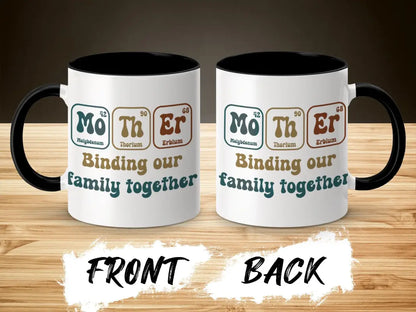 Mother Binding Our Family Together Periodic Table Mug - Physical Item