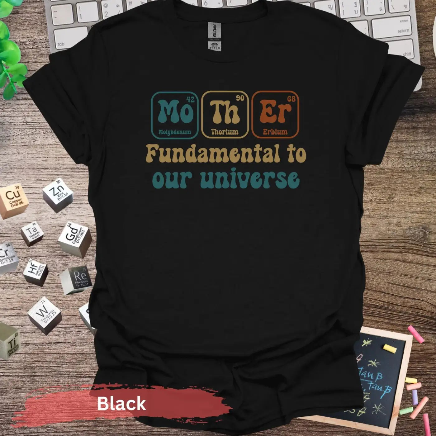 Mother Fundamental to Our Universe T-shirt - S / Black - Physical Item