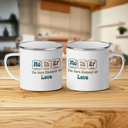 Mother The Core Element Of Love Mug - Camping mug / White / 12oz - Physical Item