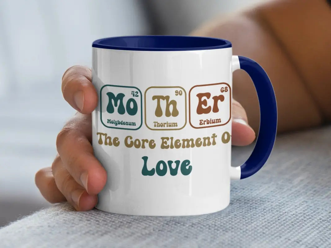 Mother The Core Element Of Love Mug - Accent mug / Pink / 11oz - Physical Item