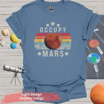 Occupy Mars Space Exploration - Light Design / S / Heather Indigo - Physical Item