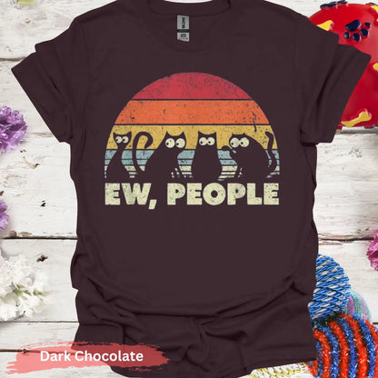 Ew People T-shirt - S / Dark Chocolate - Physical Item