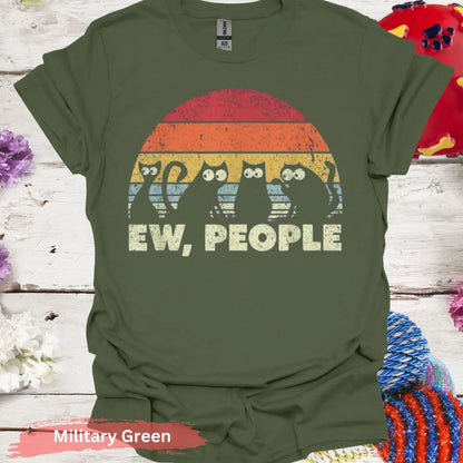 Ew People T-shirt - S / Military Green - Physical Item