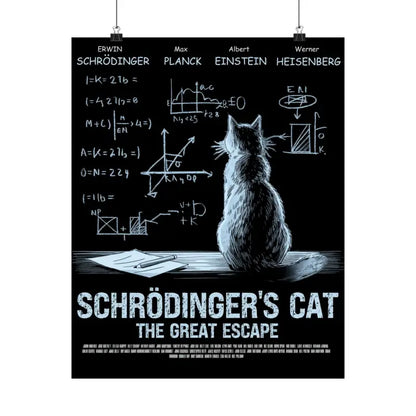 Schrodinger’s cat matte poster - 16″ x 20″ / Matte - Poster