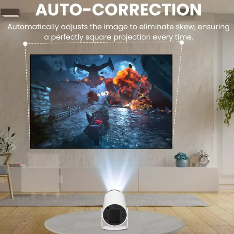 Smart screen Projector for Home Theater with Android 11