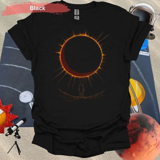 Solar Eclipse Adventure T-shirt - S / Black - Physical Item