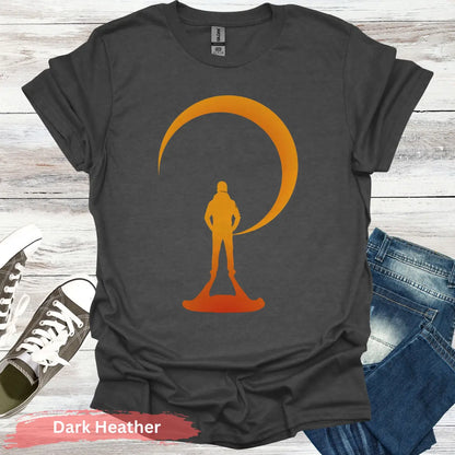 Solar Eclipse T-shirt - S / Dark Heather - Physical Item