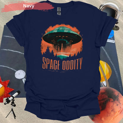 Space Oddity T-Shirt - S / Navy - Physical Item