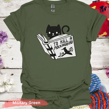 To Kill A Mockingbird T-shirt - S / Military Green - Physical Item